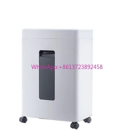 16L P-5 Small Paper Shredder High Security 10 Sheets Mobile Mini Document Destroyer Device for Commercial Office Home Use
16L P-5 Small Paper Shredder High Security 10 Sheets Mobile Mini Document Destroyer Device for Commercial Office Home Use
