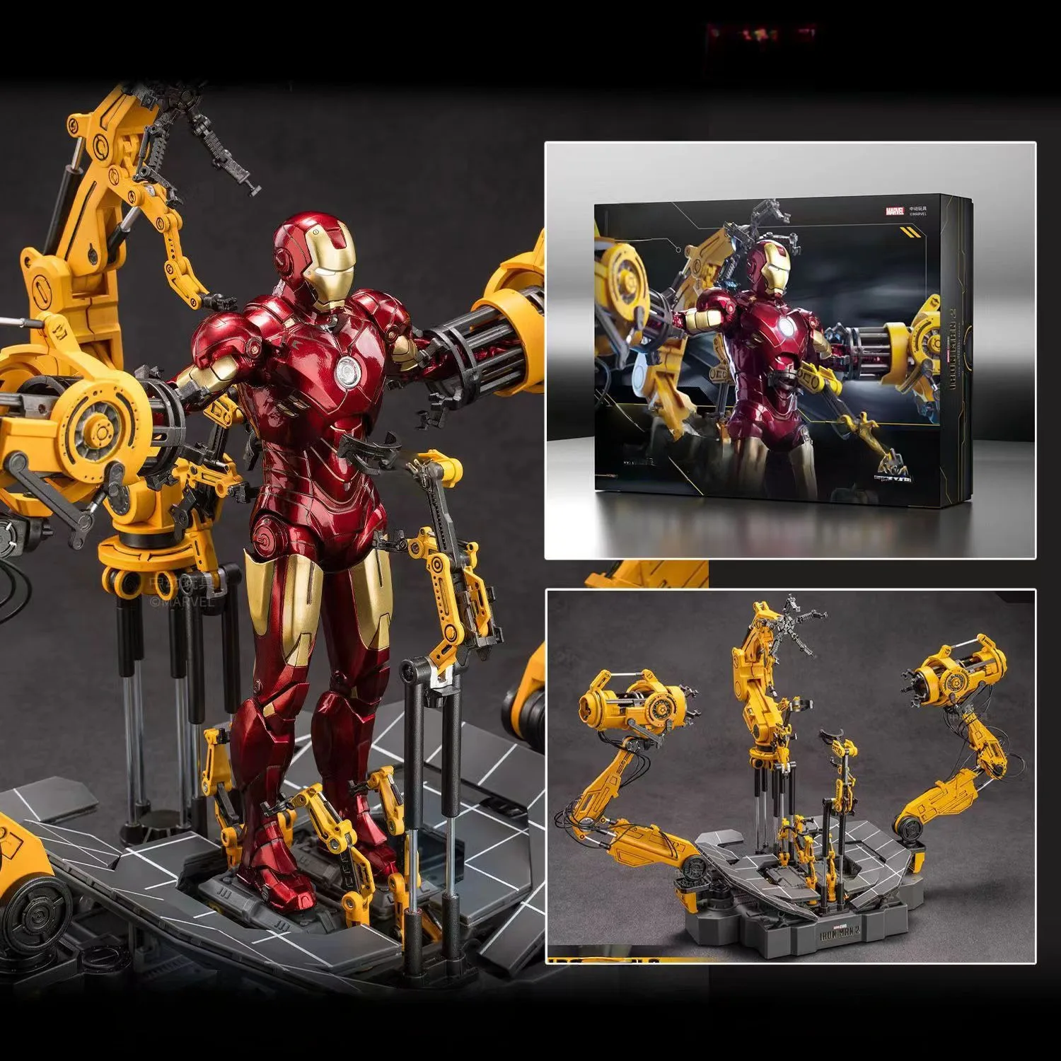 Marvel Iron Man Iron Man Armor Removal Platform Mk4 Set Ornament Handmade Model
Marvel Iron Man Iron Man Armor Removal Platform Mk4 Set Ornament Handmade Model