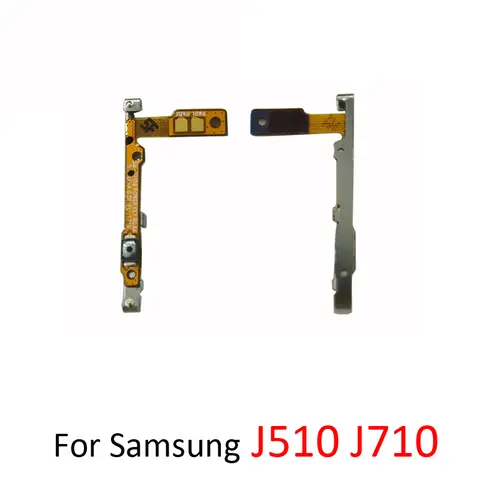 For Samsung Galaxy J5 2016 J510 J510F J510FN J510H J510M J510G Phone New Power Button On Off Key Flex Cable For J7 Metal J710
