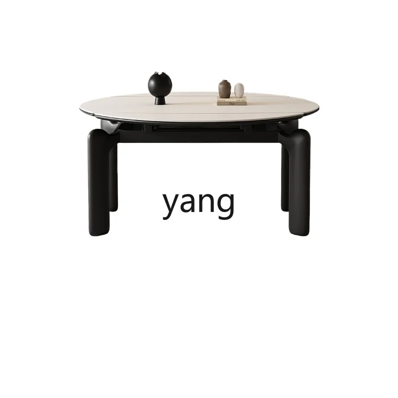 LMM retractable folding round simple modern household Italian cream style solid wood dining table
LMM retractable folding round simple modern household Italian cream style solid wood dining table
