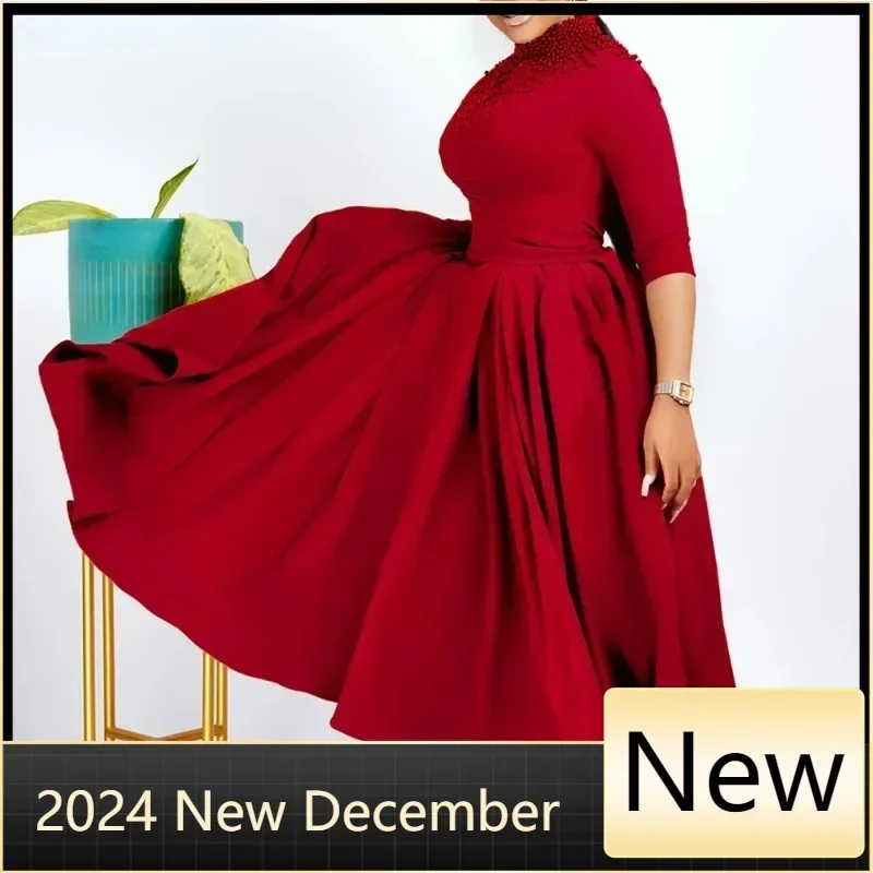 2025 African Party Dresses for Women Elegant Crew Neck Clothing Plus Size Turkey Wedding Long Dress Dashiki Ankara Outfits Robe
2025 African Party Dresses for Women Elegant Crew Neck Clothing Plus Size Turkey Wedding Long Dress Dashiki Ankara Outfits Robe