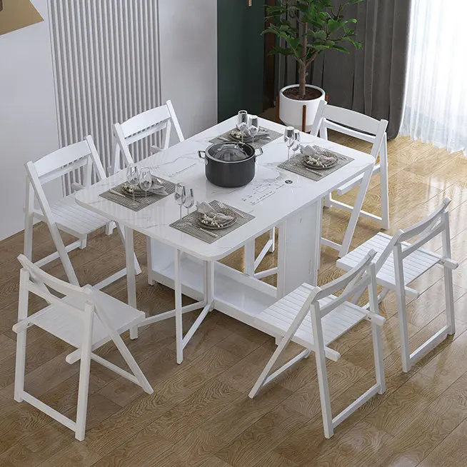 Slate folding dining table Household retractable dining table Against the wall Side cabinet Integrated solid wood table
Slate folding dining table Household retractable dining table Against the wall Side cabinet Integrated solid wood table