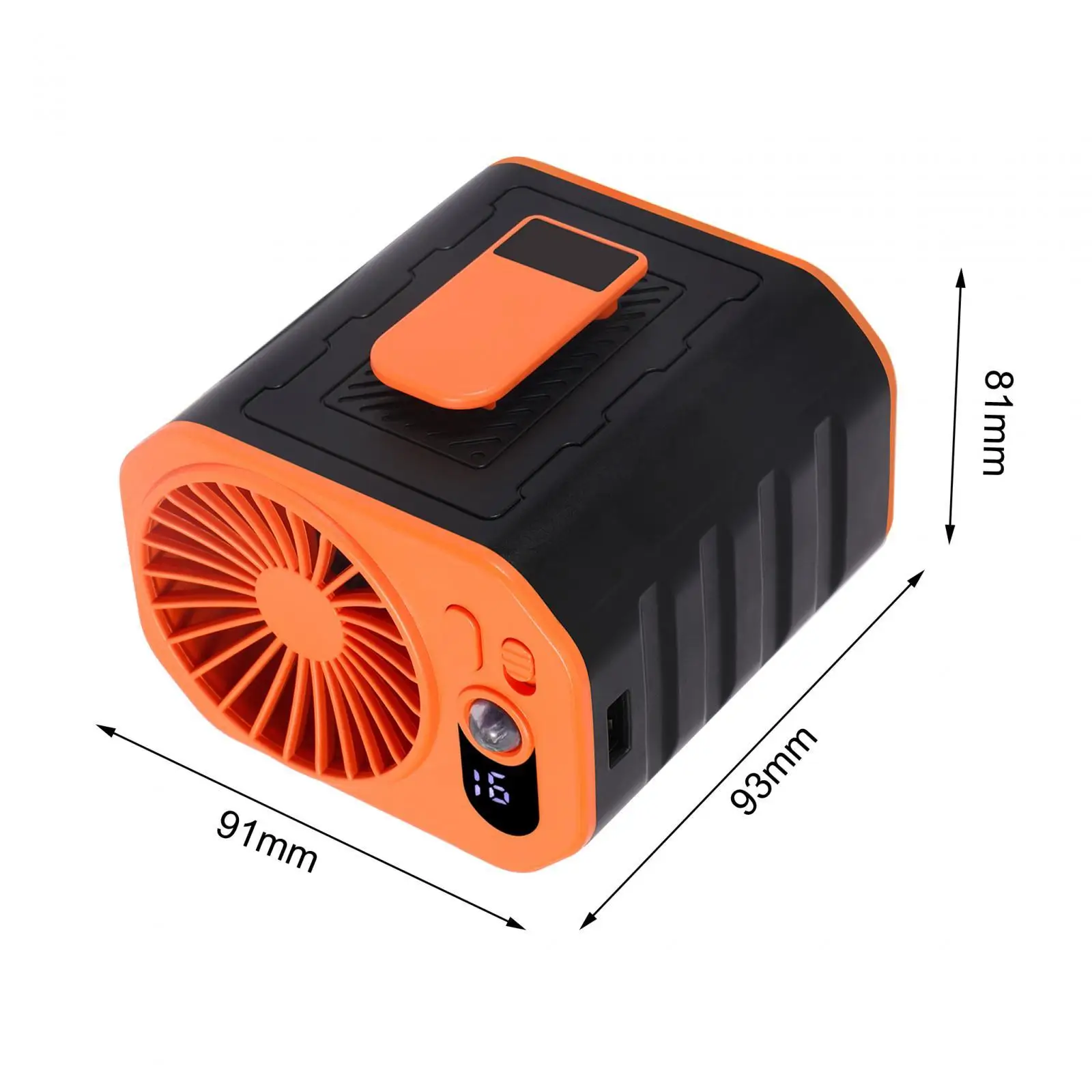 Portable Waist Fan Handheld Fan 3 Speeds Wind Silent Flashlight Pocket Fan USB Neck Hanging Fan for Office Home Camping Farms
Portable Waist Fan Handheld Fan 3 Speeds Wind Silent Flashlight Pocket Fan USB Neck Hanging Fan for Office Home Camping Farms