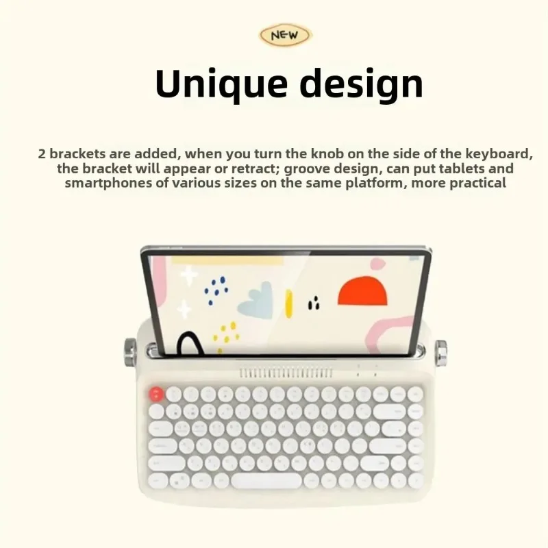 Wireless Tablet Keyboard Suitable for Multi Brand IPad, External Bluetooth Keyboard Protective Case, Retro Mini, Portable Office
Wireless Tablet Keyboard Suitable for Multi Brand IPad, External Bluetooth Keyboard Protective Case, Retro Mini, Portable Office