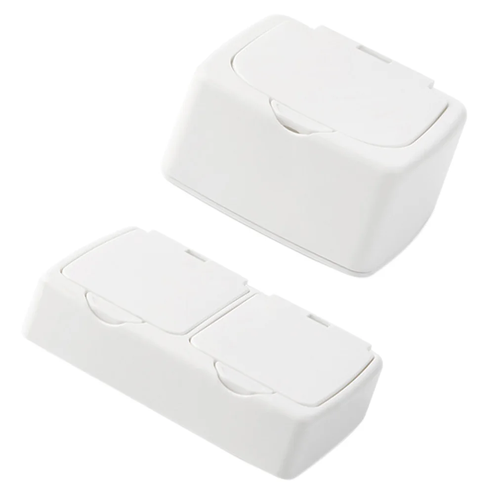 2 Pcs Desktop ganizer Transparent Storage Box for Clips Toothpicks Swabs Hair Accessories Small Sundries Dispenser Stylish
2 Pcs Desktop ganizer Transparent Storage Box for Clips Toothpicks Swabs Hair Accessories Small Sundries Dispenser Stylish