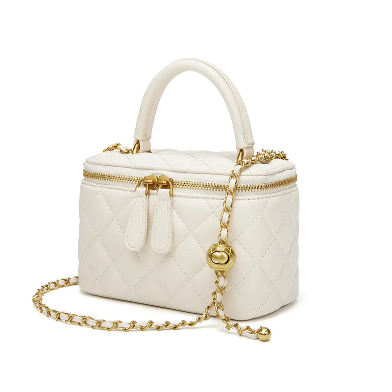 Маленькая сумка-коробка с ароматным ветром, золотой шар, сумка на цепочке с ромбовидной сеткой, новая мини-маленькая квадратная сумка из натуральной кожи без логотипа
Маленькая сумка-коробка с ароматным ветром, золотой шар, сумка на цепочке с ромбовидной сеткой, новая мини-маленькая квадратная сумка из натуральной кожи без логотипа