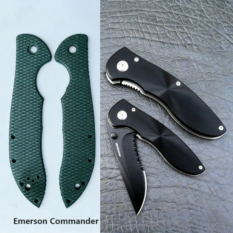 5 Colors Flax Micarta / Carbon Fiber / G10 Knife Grip Handle Patch Scale for Emerson Commander Knives Replace Accessories
5 Colors Flax Micarta / Carbon Fiber / G10 Knife Grip Handle Patch Scale for Emerson Commander Knives Replace Accessories