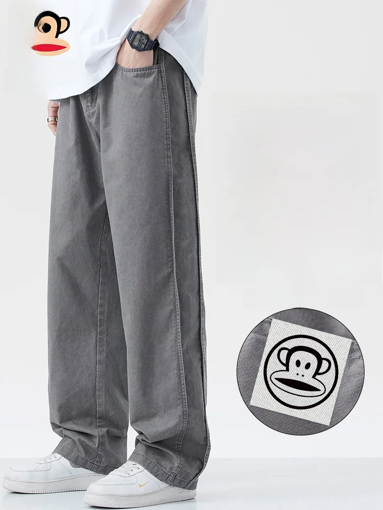 PaulFrank Ретро американские рабочие брюки мужские уличные свободные прямые повседневные брюки дышащие тонкие хлопковые однотонные брюки
PaulFrank Ретро американские рабочие брюки мужские уличные свободные прямые повседневные брюки дышащие тонкие хлопковые однотонные брюки