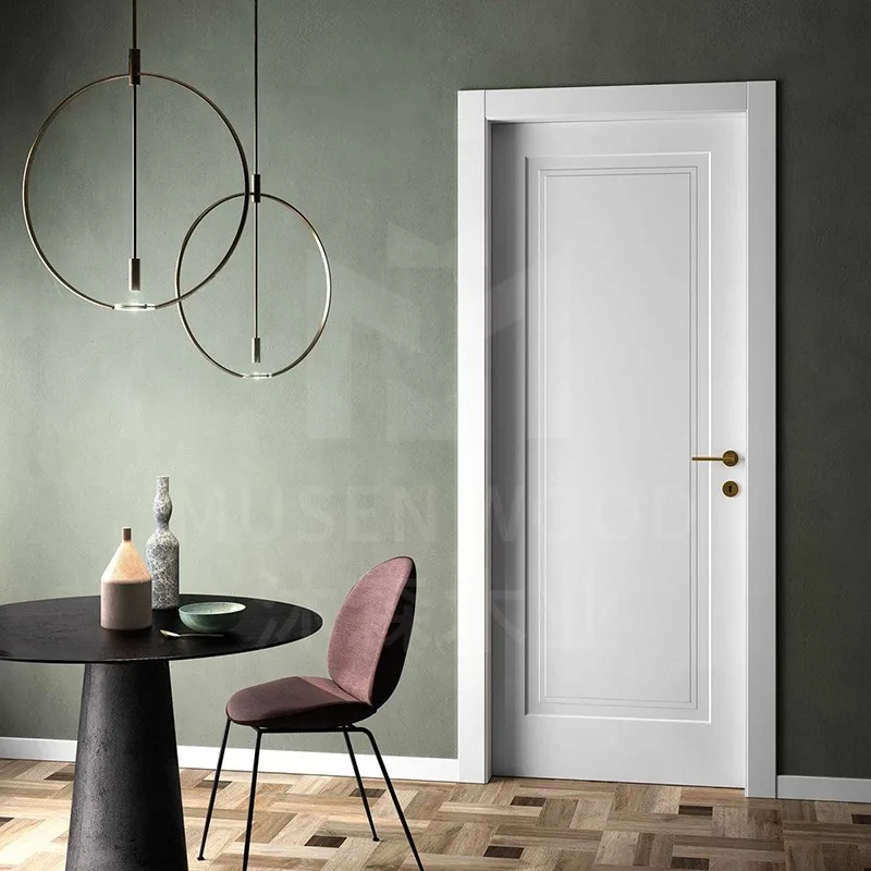 Customized home bedroom door painted single open flat solid wood door room indoor sound insulation white oak simple
Customized home bedroom door painted single open flat solid wood door room indoor sound insulation white oak simple