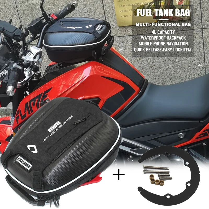 Motorcycle Tanklock Fuel Tank Bag Flange For BMW G310R G310GS G 310 R / GS 2017-2022 Waterproof Seat Bags Luggage BF31
Motorcycle Tanklock Fuel Tank Bag Flange For BMW G310R G310GS G 310 R / GS 2017-2022 Waterproof Seat Bags Luggage BF31