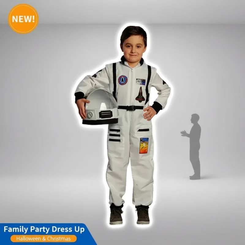 ☆YunCos Adult Astronaut Costume Silver Spaceman Suit Halloween Christmas Party Dress Up Gift for Men Women Unisex☆
☆YunCos Adult Astronaut Costume Silver Spaceman Suit Halloween Christmas Party Dress Up Gift for Men Women Unisex☆