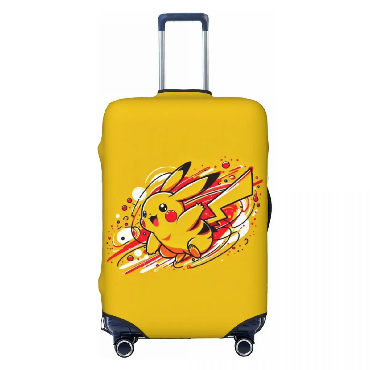 Custom Bikachus Cartoon Luggage Cover Funny Suitcase Protector Covers Suit For 18-32 inch
Custom Bikachus Cartoon Luggage Cover Funny Suitcase Protector Covers Suit For 18-32 inch