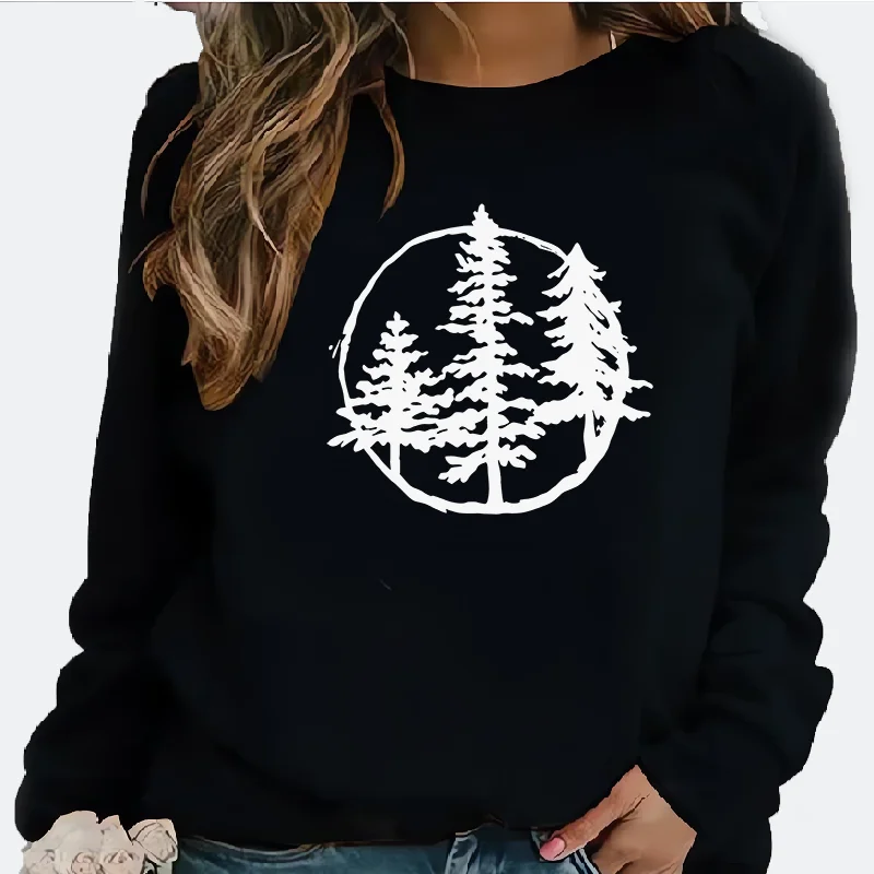 Casual and Fashionable Round-neck Christmas Tree Windproof Women's Simple, Comfortable and Warm Hoodie Streetwear Women
Casual and Fashionable Round-neck Christmas Tree Windproof Women's Simple, Comfortable and Warm Hoodie Streetwear Women