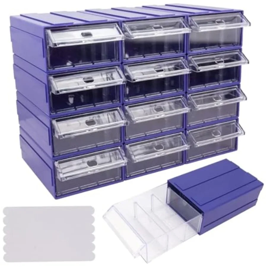 12 Drawer Stacking Storage Cabinet Plastic Drawers Storage Closet and 3 Clear Dividers Organizer Rack and 48 Tag Card and 24 No
12 Drawer Stacking Storage Cabinet Plastic Drawers Storage Closet and 3 Clear Dividers Organizer Rack and 48 Tag Card and 24 No