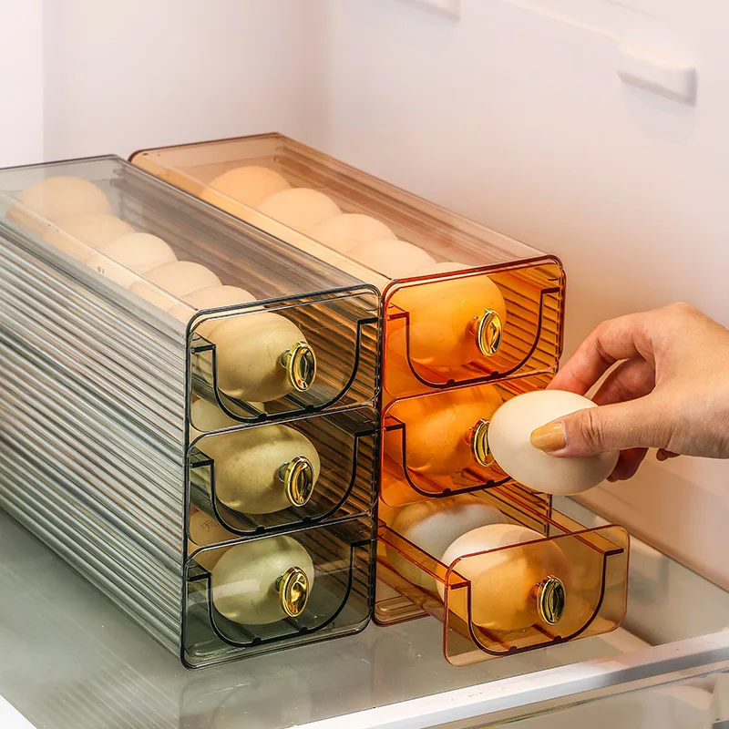 YOZWOO Egg Box Refrigerator Side Door Egg Storage Box Food-grade Fresh-keeping Box Kitchen Special Finishing Storage Egg Tray
YOZWOO Egg Box Refrigerator Side Door Egg Storage Box Food-grade Fresh-keeping Box Kitchen Special Finishing Storage Egg Tray