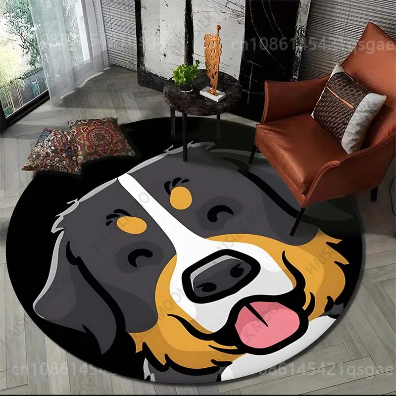 Multiple sizes Cartoon dog illustration Print Round Carpet for Living Room Bedroom Sofa Table Floor Mat Area Rug Luxury Gift
Multiple sizes Cartoon dog illustration Print Round Carpet for Living Room Bedroom Sofa Table Floor Mat Area Rug Luxury Gift