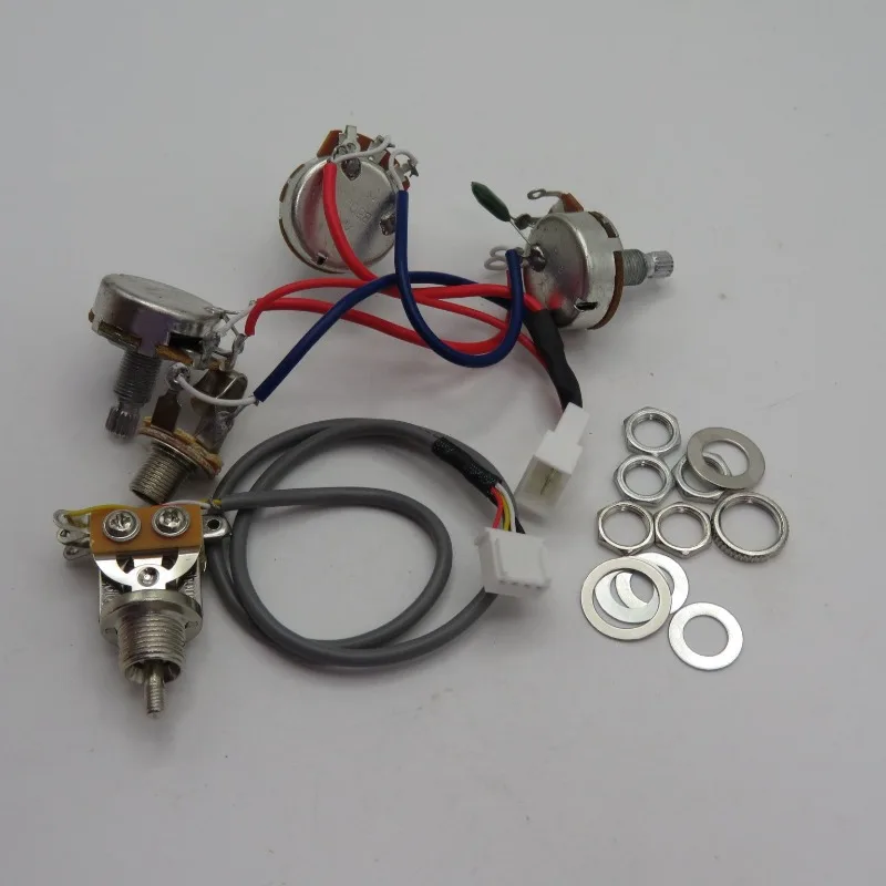 Electric Guitar Humbucker Pre-wired Wiring Harness 2V1T Fits For Epi LP/SG/DOT
Electric Guitar Humbucker Pre-wired Wiring Harness 2V1T Fits For Epi LP/SG/DOT