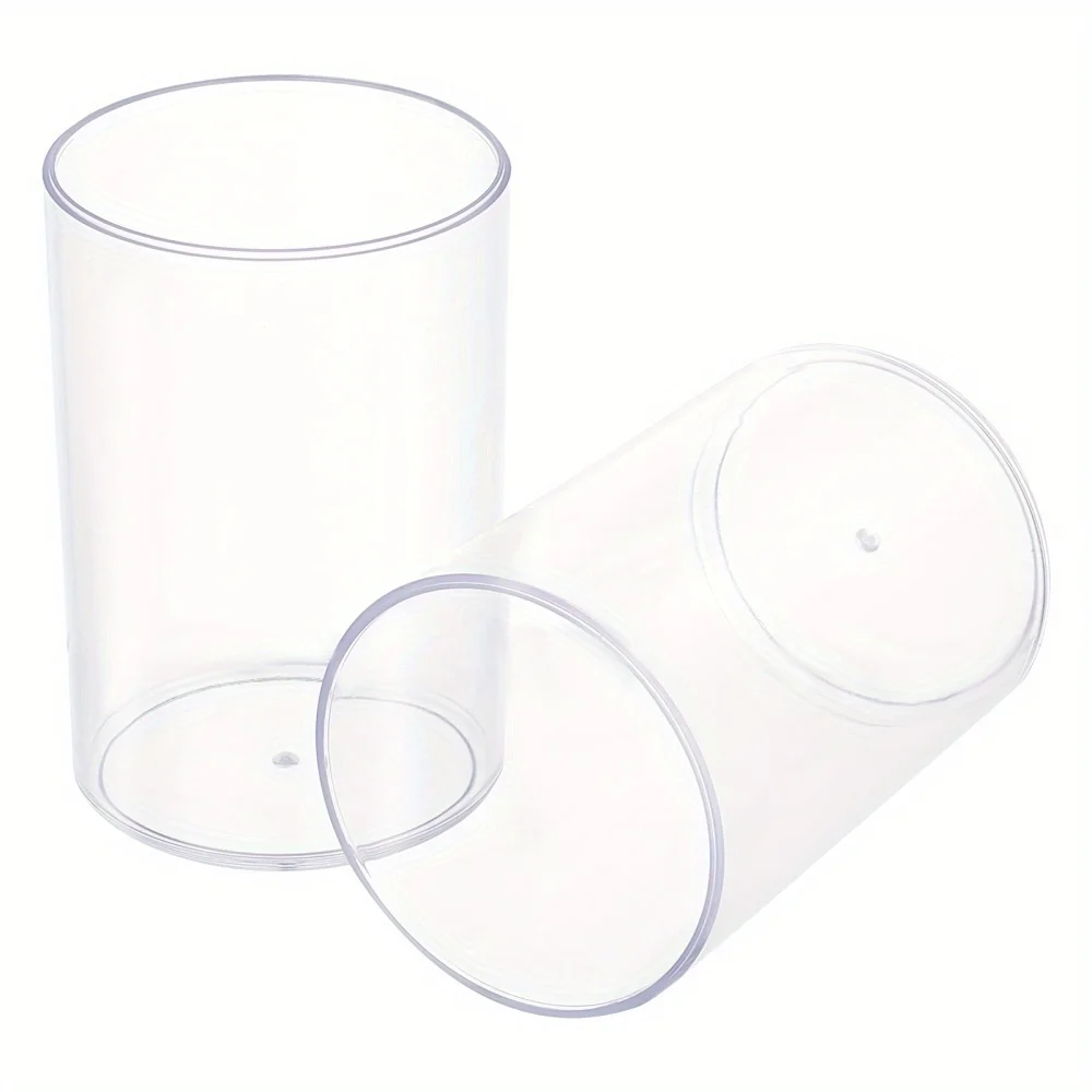 2 Pack Clear Acrylic Makeup Brush Holder,Acrylic Cosmetic Brushes Organizer Desktop Storage Boxes For Pencil Pen
2 Pack Clear Acrylic Makeup Brush Holder,Acrylic Cosmetic Brushes Organizer Desktop Storage Boxes For Pencil Pen