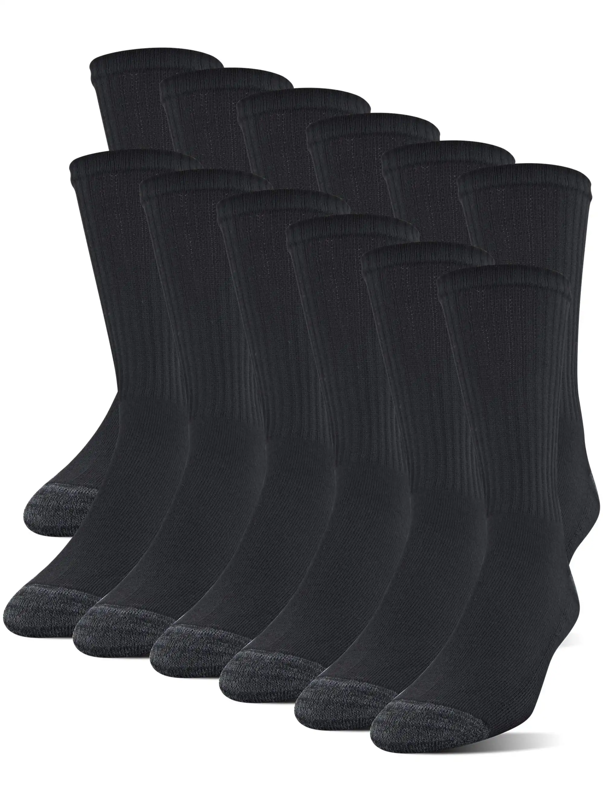 12 Pairs Men Half Cushion Crew Socks Lot Breathable Athletic Sports Running Socks Thick Sole Casual Work Hosiery Sweat Absorbent Anti-Friction Bulk Pack Comfortable Daily Wear Socks Set
12 Pairs Men Half Cushion Crew Socks Lot Breathable Athletic Sports Running Socks Thick Sole Casual Work Hosiery Sweat Absorbent Anti-Friction Bulk Pack Comfortable Daily Wear Socks Set