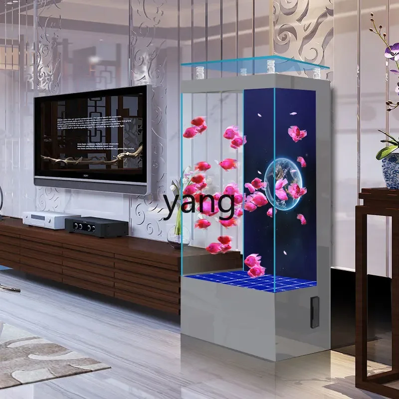 LTT goldfish tank ultra-white glass household living room small back filter self-circulation ecological floor aquarium
LTT goldfish tank ultra-white glass household living room small back filter self-circulation ecological floor aquarium