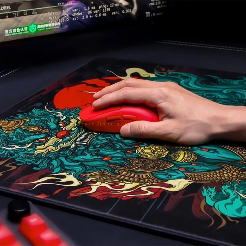 Large Gaming Mouse Pad with Non-Stitched Edges, Extended Mousepad Polyester Woven Fabric Non-Slip Base 18.9x15.75"
Large Gaming Mouse Pad with Non-Stitched Edges, Extended Mousepad Polyester Woven Fabric Non-Slip Base 18.9x15.75"