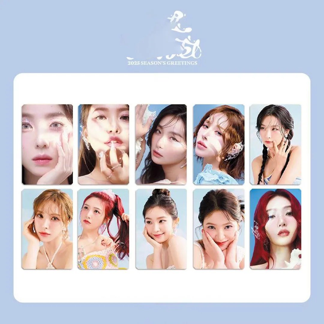 Kpop 5pcs Irene Kang Seul Gi Joy Yeri 2025 SEASON’S GREETINGS BEHIND Card Seung-Wan Fans Collection Starriver Special Photocards
Kpop 5pcs Irene Kang Seul Gi Joy Yeri 2025 SEASON’S GREETINGS BEHIND Card Seung-Wan Fans Collection Starriver Special Photocards