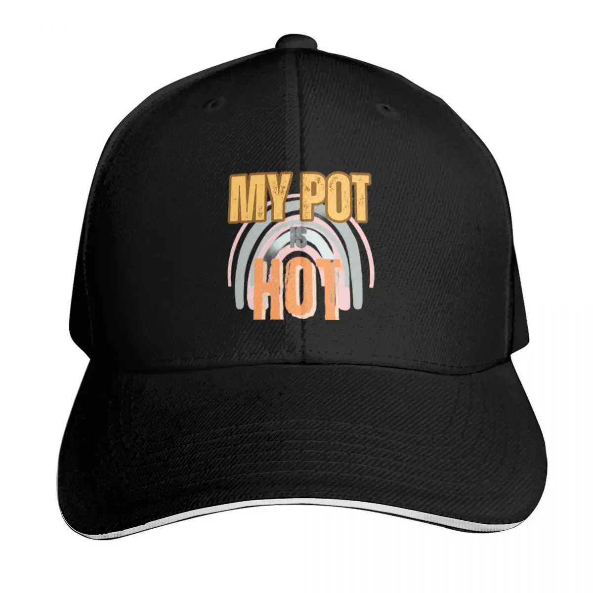 My pot is Hot Vintage Funny Quote Retro Adult best Law Shirt Baseball Cap Sunhat Rave Sunscreen Golf Wear Men Women's
My pot is Hot Vintage Funny Quote Retro Adult best Law Shirt Baseball Cap Sunhat Rave Sunscreen Golf Wear Men Women's