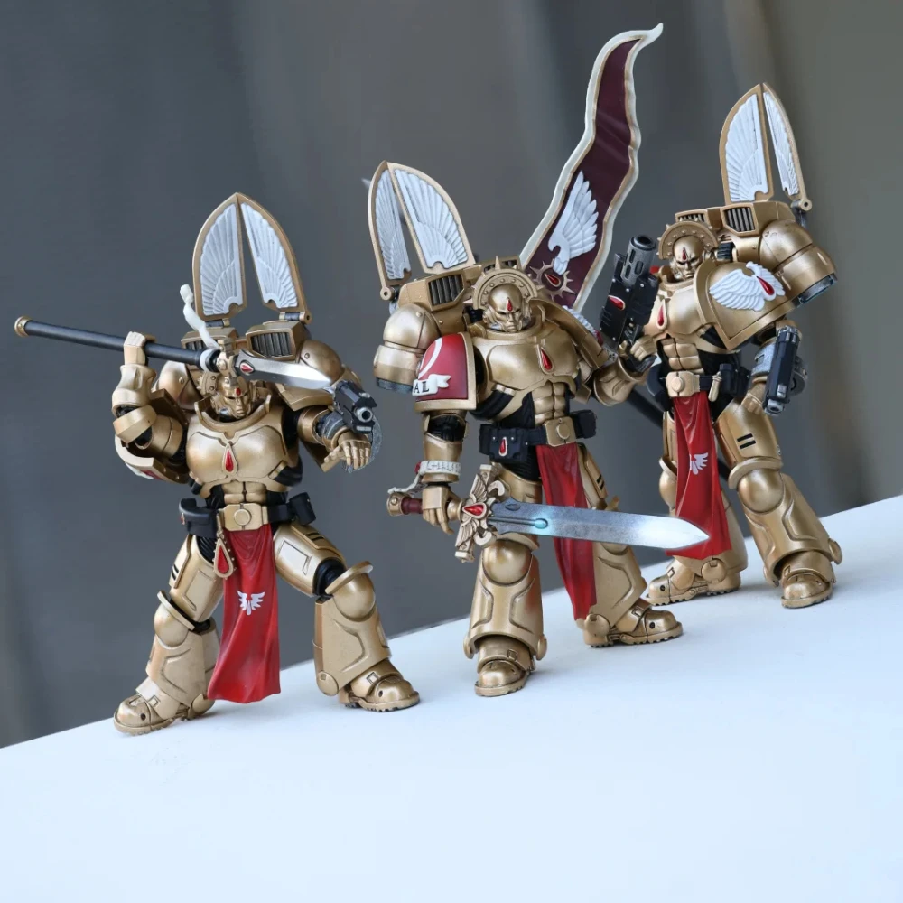 JOYTOY Warhammer 40K 1/18 Blood Angels Sanguinary Guard The Trio Action Figure Handsome Collectible Anime Model Desktop Decor
JOYTOY Warhammer 40K 1/18 Blood Angels Sanguinary Guard The Trio Action Figure Handsome Collectible Anime Model Desktop Decor