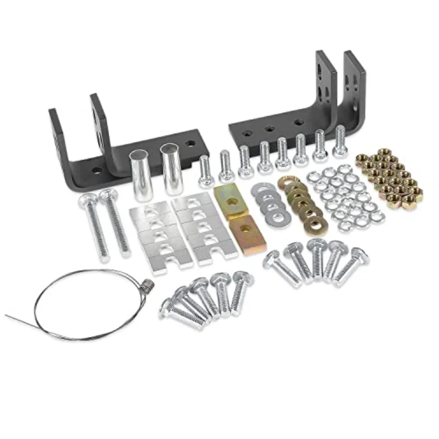 Universal Installation Kit w/Hardware and Brackets for Reese 5th Wheel Trailer Hitches Installation Kit #30035, 58058 10 - Bolt
Universal Installation Kit w/Hardware and Brackets for Reese 5th Wheel Trailer Hitches Installation Kit #30035, 58058 10 - Bolt