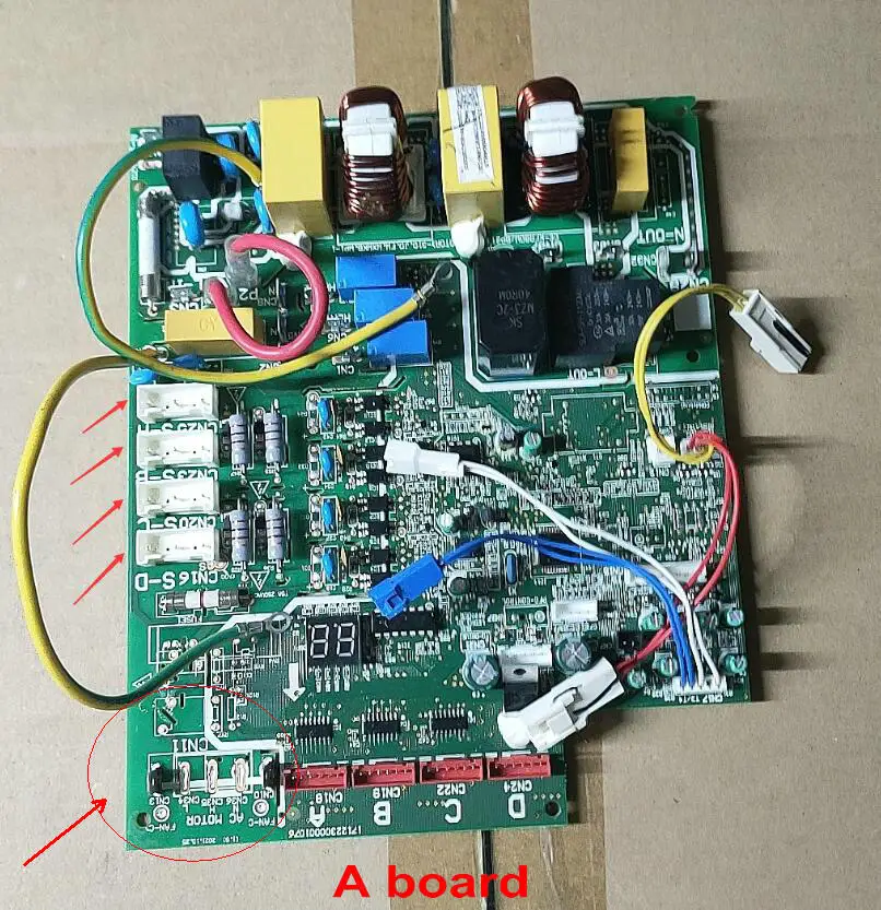 New Midea Fan Board Filter Board 17122300004915 TW-KFR120W/BP3T4N8-D30 CE-KFR80W/BP2T4N1(AC MOTOR)-310.JD.FW
New Midea Fan Board Filter Board 17122300004915 TW-KFR120W/BP3T4N8-D30 CE-KFR80W/BP2T4N1(AC MOTOR)-310.JD.FW
