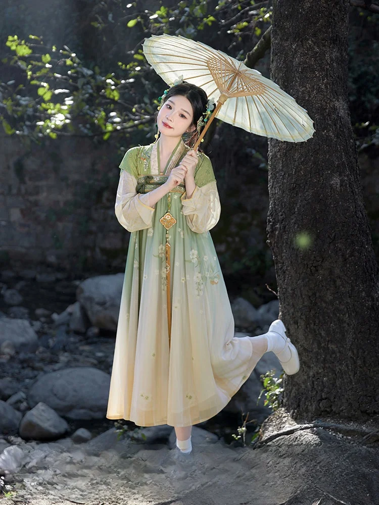 Original Hanfu July Evening Blue Tea Spring f Sve round Ne ort irt Skirt Set Women's Faion Spring 2024 New Arrival
Original Hanfu July Evening Blue Tea Spring f Sve round Ne ort irt Skirt Set Women's Faion Spring 2024 New Arrival