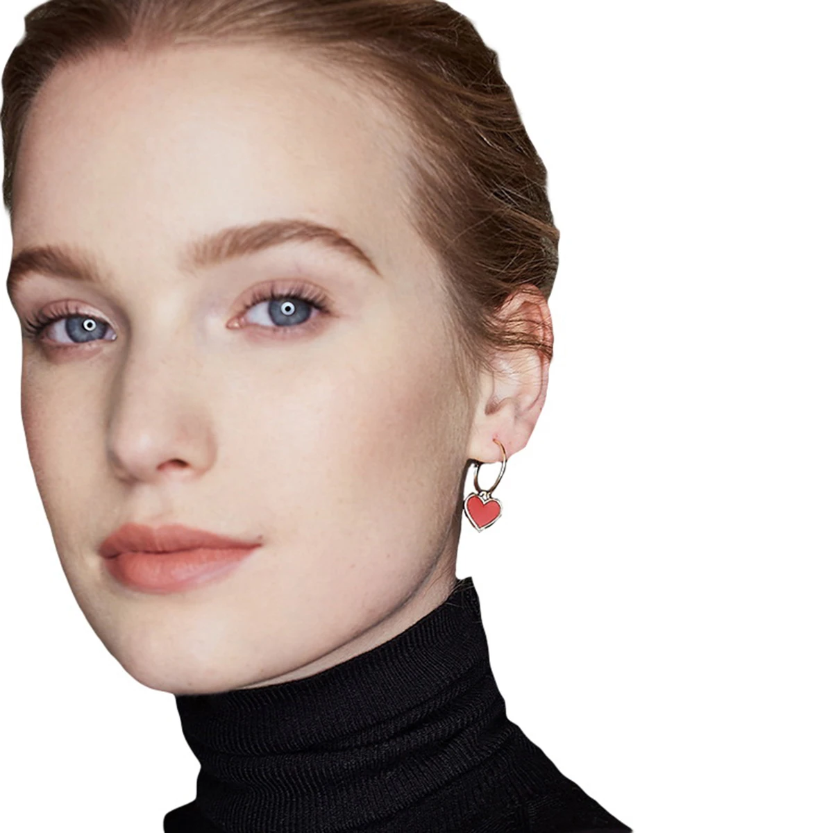 1 Pair Red Heart Shape Circle Earrings Simple Ear Drop For Women Dangle Drop Charm Fashion Daily Wear Party Banquet Decoration
1 Pair Red Heart Shape Circle Earrings Simple Ear Drop For Women Dangle Drop Charm Fashion Daily Wear Party Banquet Decoration