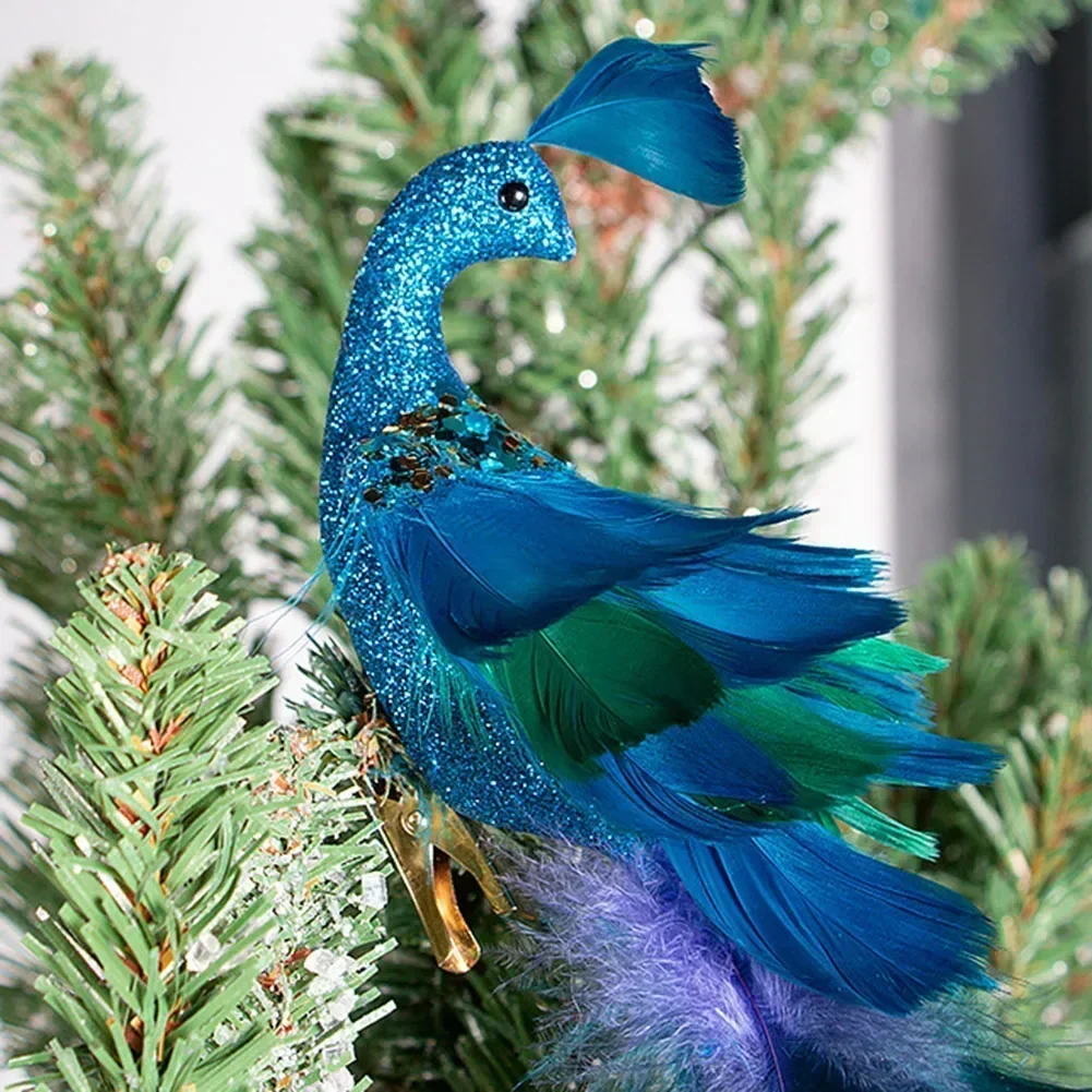 1pc 45x6cm Artificial Peacocks Feathered Ornaments Christmas Long Tail Simulation Birds Christmas Tree Wedding Decor Pendant
1pc 45x6cm Artificial Peacocks Feathered Ornaments Christmas Long Tail Simulation Birds Christmas Tree Wedding Decor Pendant
