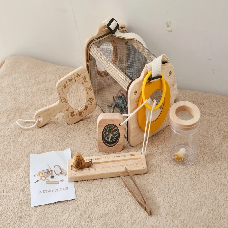 Children's Outdoor Exploration Set Insect Capture Net Plant Cognition Magnifying Glass Kid Nature Forest Grassland Adventure Toy
Children's Outdoor Exploration Set Insect Capture Net Plant Cognition Magnifying Glass Kid Nature Forest Grassland Adventure Toy