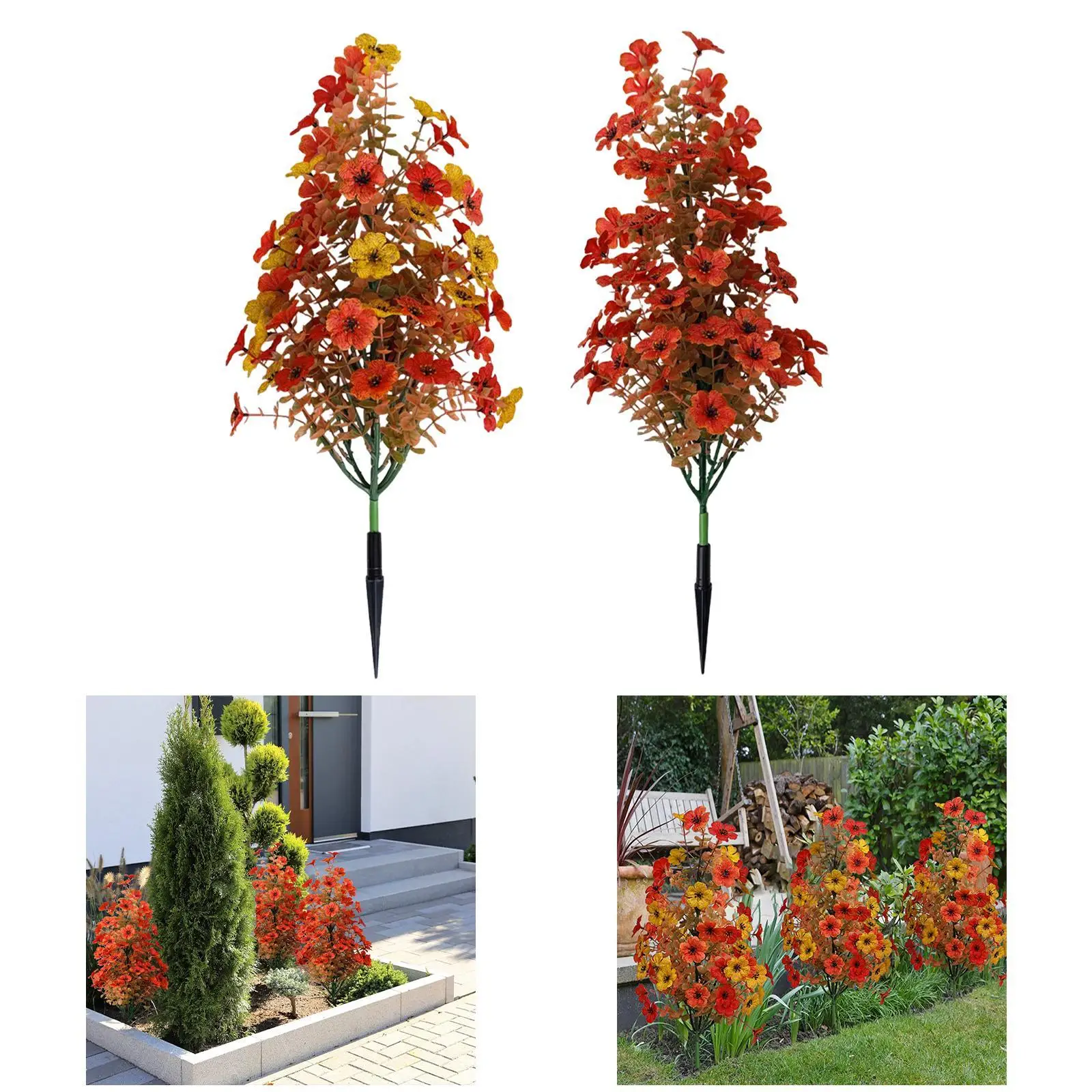 Artificial Plant Garden Stake Ornament Decorative Versatile Realistic Plant Decor for Flower Bed Lawn Front Porch Farmhouse
Artificial Plant Garden Stake Ornament Decorative Versatile Realistic Plant Decor for Flower Bed Lawn Front Porch Farmhouse