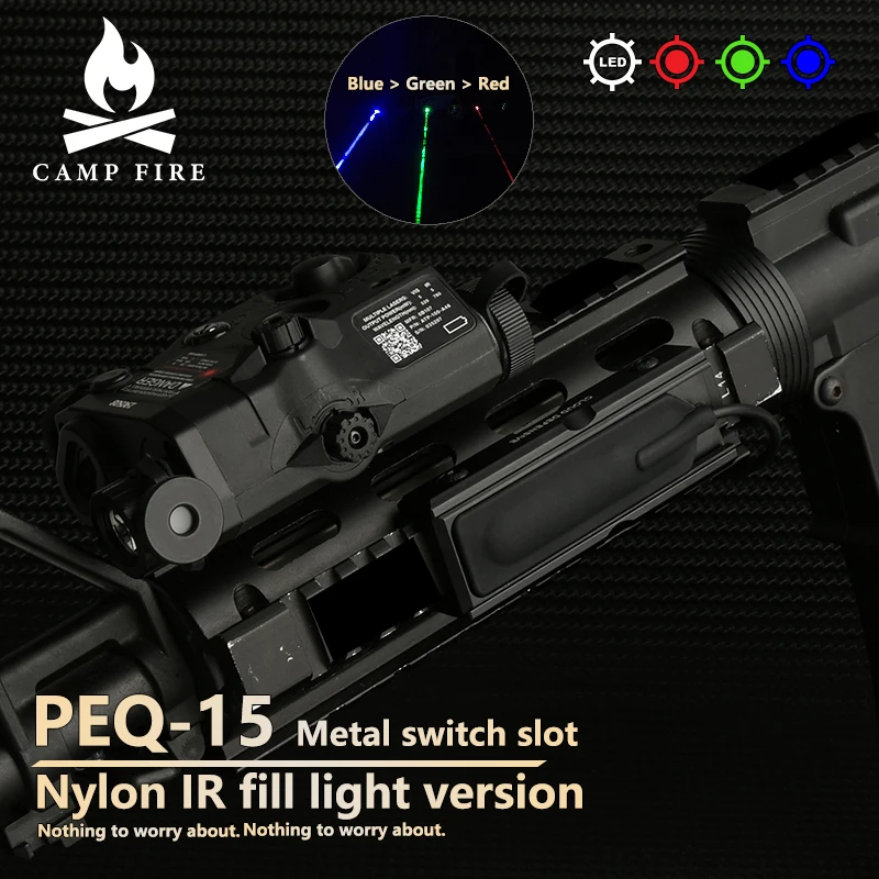 Tactics PEQ IR Fill Light Red Green Blue Dot PEQ15 Airsoft PEQ Strobe White LED Hunting Scout Light metal Switch Fixed Mount
Tactics PEQ IR Fill Light Red Green Blue Dot PEQ15 Airsoft PEQ Strobe White LED Hunting Scout Light metal Switch Fixed Mount
