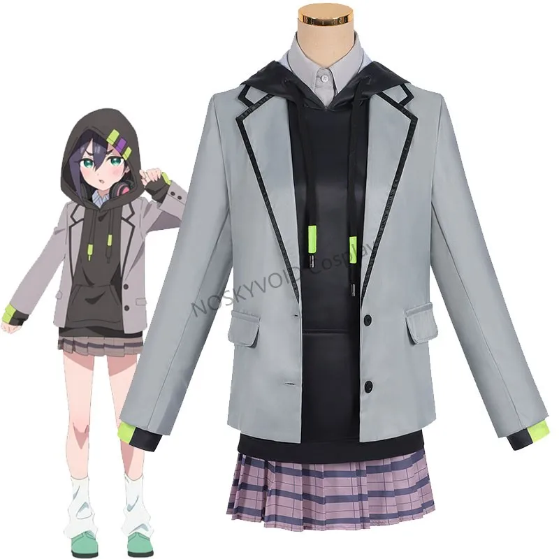 Really Love You Haraga Kurumi Cosplay Costume The 100 Girlfriends Who Really Kurumi's Hoodie And JK Uniform Skirt Anime Clothing
Really Love You Haraga Kurumi Cosplay Costume The 100 Girlfriends Who Really Kurumi's Hoodie And JK Uniform Skirt Anime Clothing