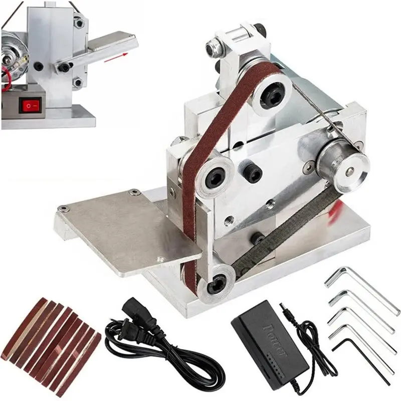 WORTHOWN-Belt Sander 110V Apex Edge Sharpener Grinding Machine DIY Mini Knife US Plug Polishing Tool
WORTHOWN-Belt Sander 110V Apex Edge Sharpener Grinding Machine DIY Mini Knife US Plug Polishing Tool