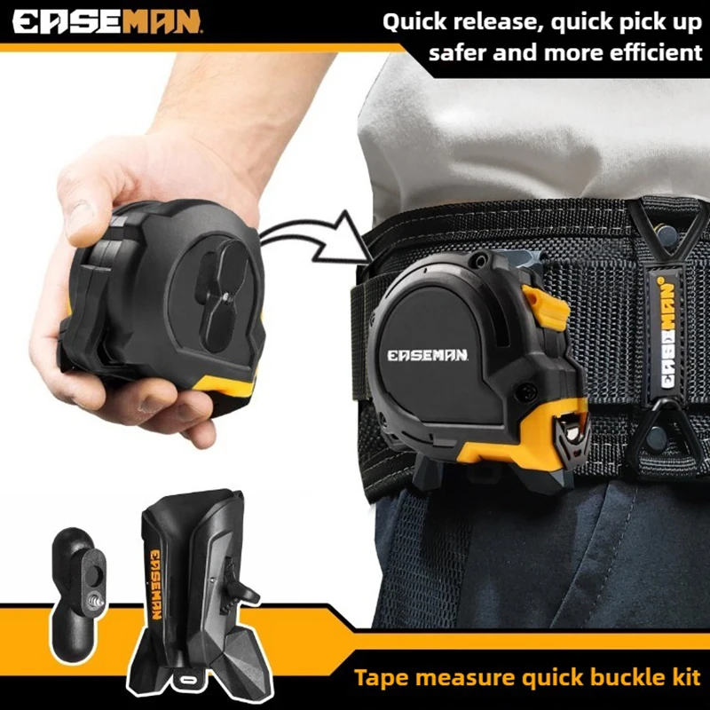 EASEMAN Tape Measure Quick Hang Hook Professional Tool Parts Multifunctional Tools Portable Wood Carpentry Tools Accessories
EASEMAN Tape Measure Quick Hang Hook Professional Tool Parts Multifunctional Tools Portable Wood Carpentry Tools Accessories