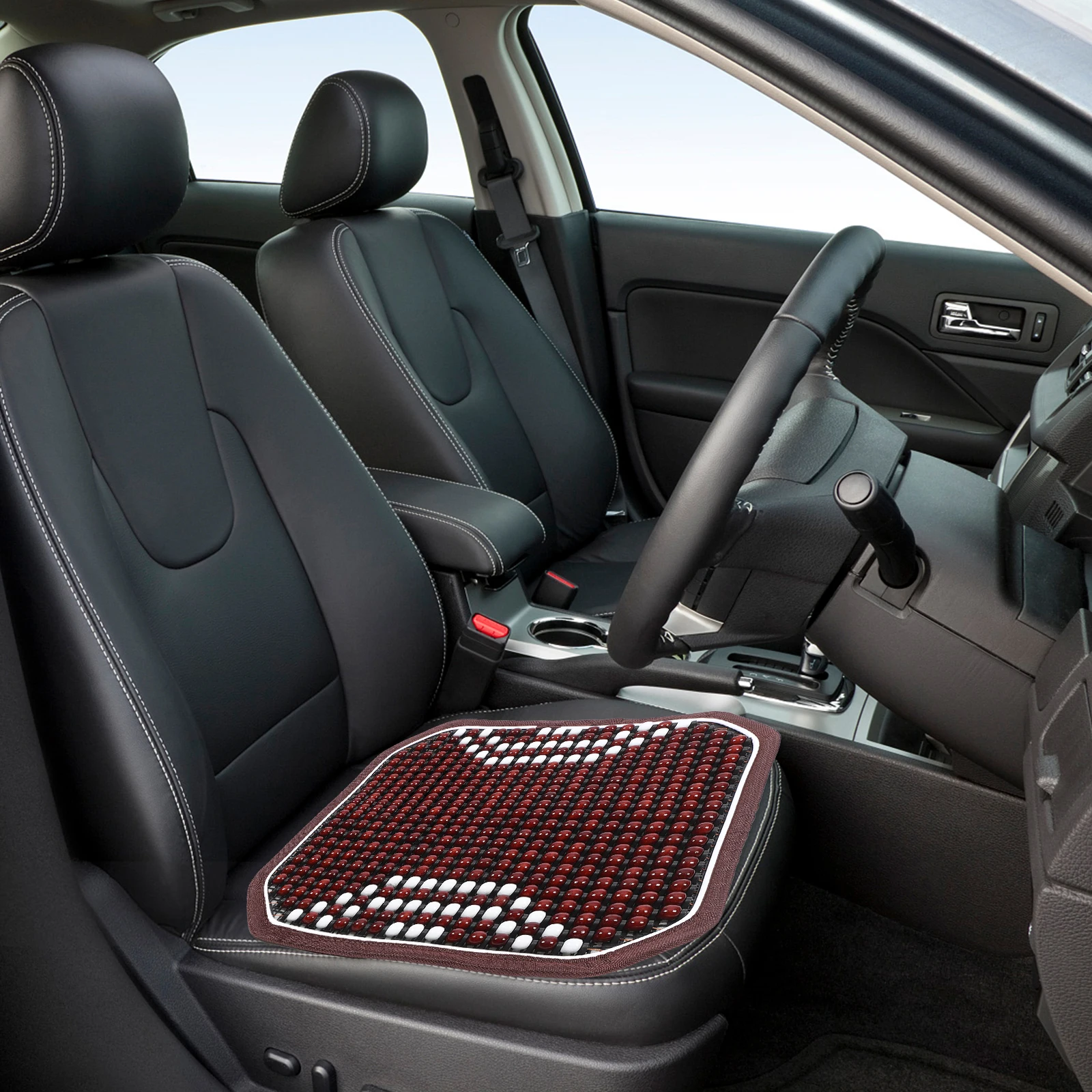 Summer Cool Pad Cooling Seat Covers Car Massage Beaded Mat Cushion Wooden Beads Nonslip Ventilated Durability Comfort Automotive
Summer Cool Pad Cooling Seat Covers Car Massage Beaded Mat Cushion Wooden Beads Nonslip Ventilated Durability Comfort Automotive