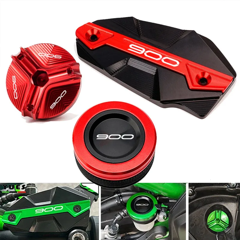 For Kawasaki Z900 Z 900 2017-2024 2021 2022 2023 Motorcycle accessories Rear Front Brake Fluid cover Fuel oil filler Protection
For Kawasaki Z900 Z 900 2017-2024 2021 2022 2023 Motorcycle accessories Rear Front Brake Fluid cover Fuel oil filler Protection