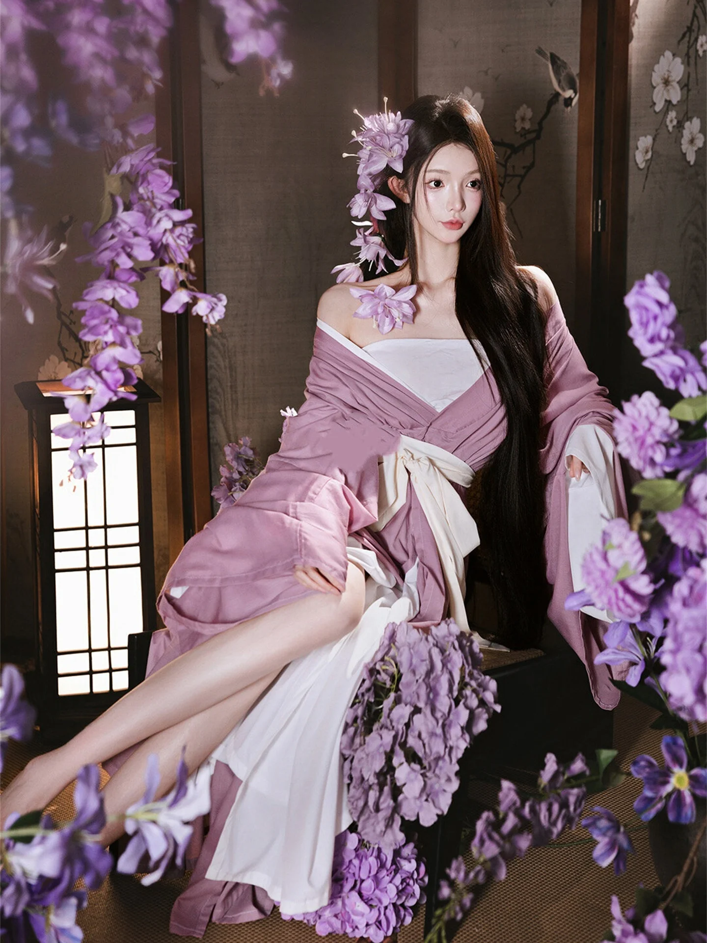 New Purple War Era Robe Soft Sle Wei Jin Faion Ancient Costume Photoaphy Costume Gentle Aosphere Art Photo ooting C...
New Purple War Era Robe Soft Sle Wei Jin Faion Ancient Costume Photoaphy Costume Gentle Aosphere Art Photo ooting C...