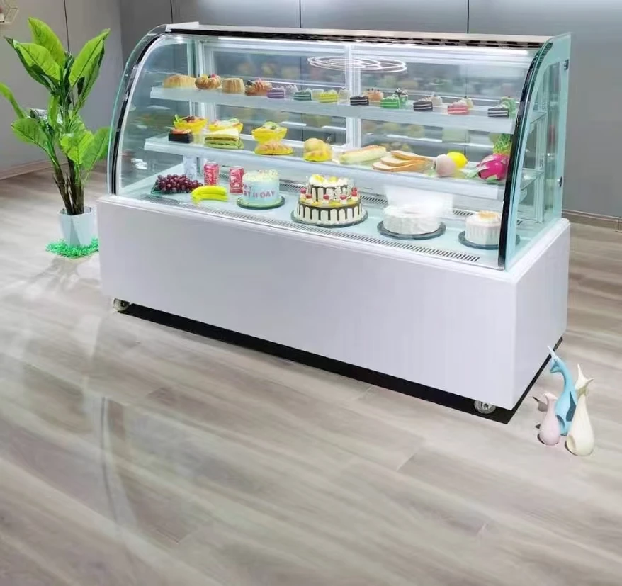Холодильное оборудование, витрина для тортов, реклама со стеклянной дверью
Холодильное оборудование, витрина для тортов, реклама со стеклянной дверью