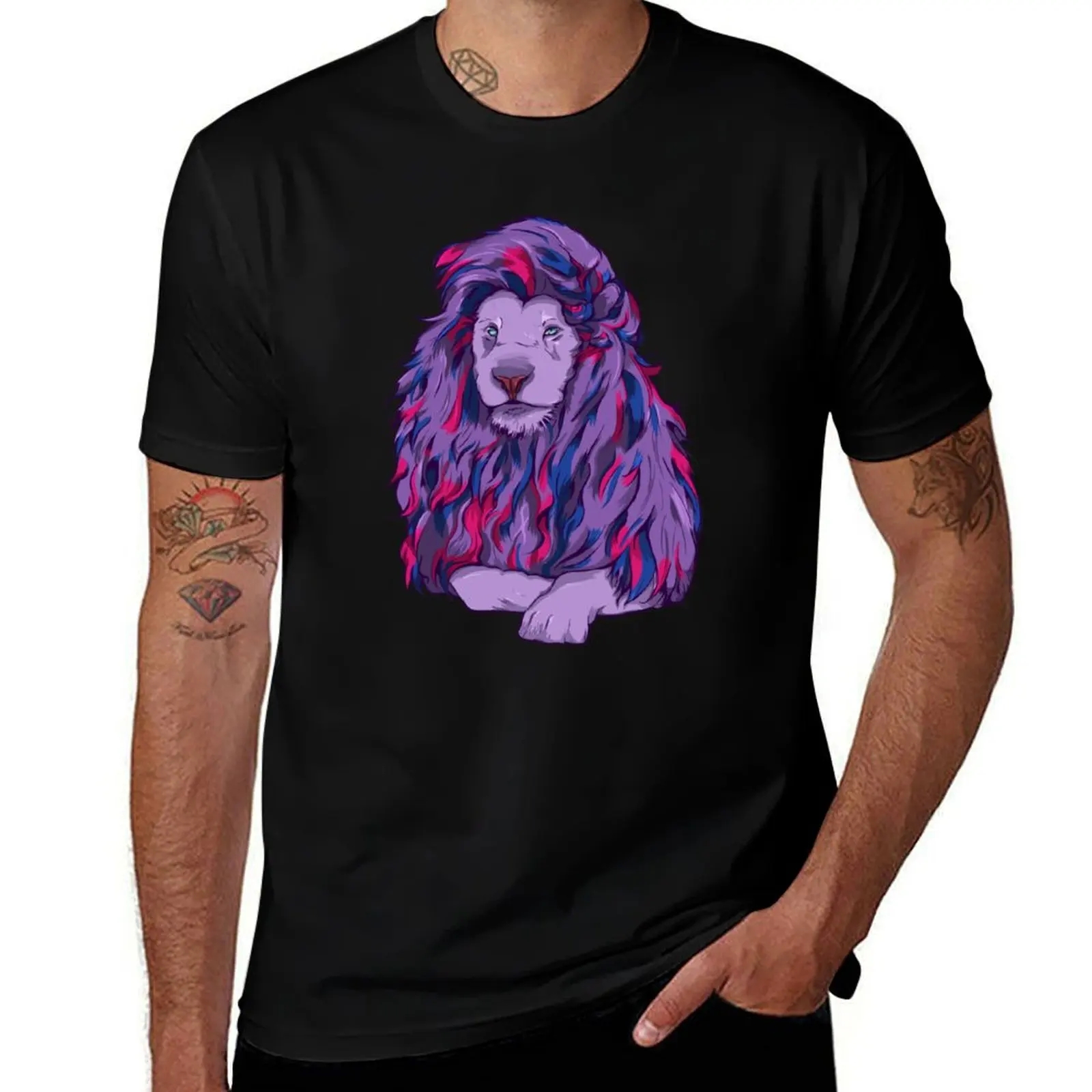 Bion, the Bi Lion T-Shirt man t shirt designer t shirts designer man t shirts cotton T-shirt
Bion, the Bi Lion T-Shirt man t shirt designer t shirts designer man t shirts cotton T-shirt