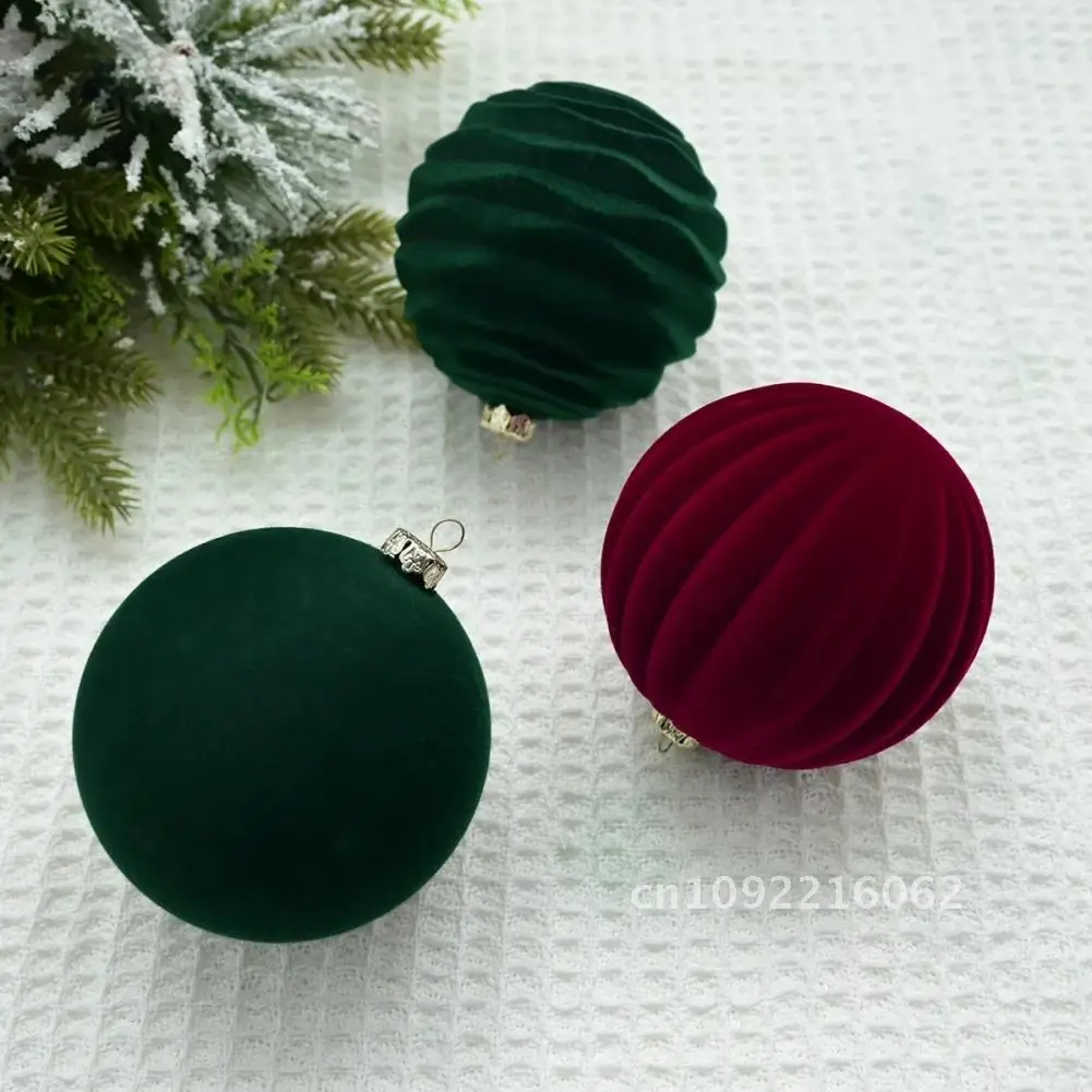 12Pcs/Box 8cm Decoration Velvet Ball Decoration Christmas Tree Merry Christmas Hanging Ornament Decor Christmas Ball Pendant
12Pcs/Box 8cm Decoration Velvet Ball Decoration Christmas Tree Merry Christmas Hanging Ornament Decor Christmas Ball Pendant