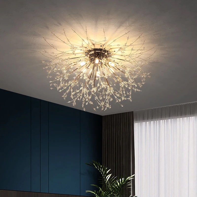 Modern Crystal Chandelier Ceiling Lighting For Living Room Bedroom Kitchen Chandeliers Indoor Lustre G9 LED Lights Fixture Lamp
Modern Crystal Chandelier Ceiling Lighting For Living Room Bedroom Kitchen Chandeliers Indoor Lustre G9 LED Lights Fixture Lamp