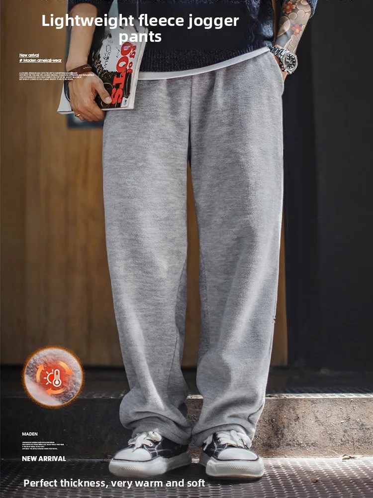 Maden Workwear American Casual ey Fce Lined Thiened Straight Leg Elastic Waist Cuffed Long Pants Men's Faion Urban S...
Maden Workwear American Casual ey Fce Lined Thiened Straight Leg Elastic Waist Cuffed Long Pants Men's Faion Urban S...