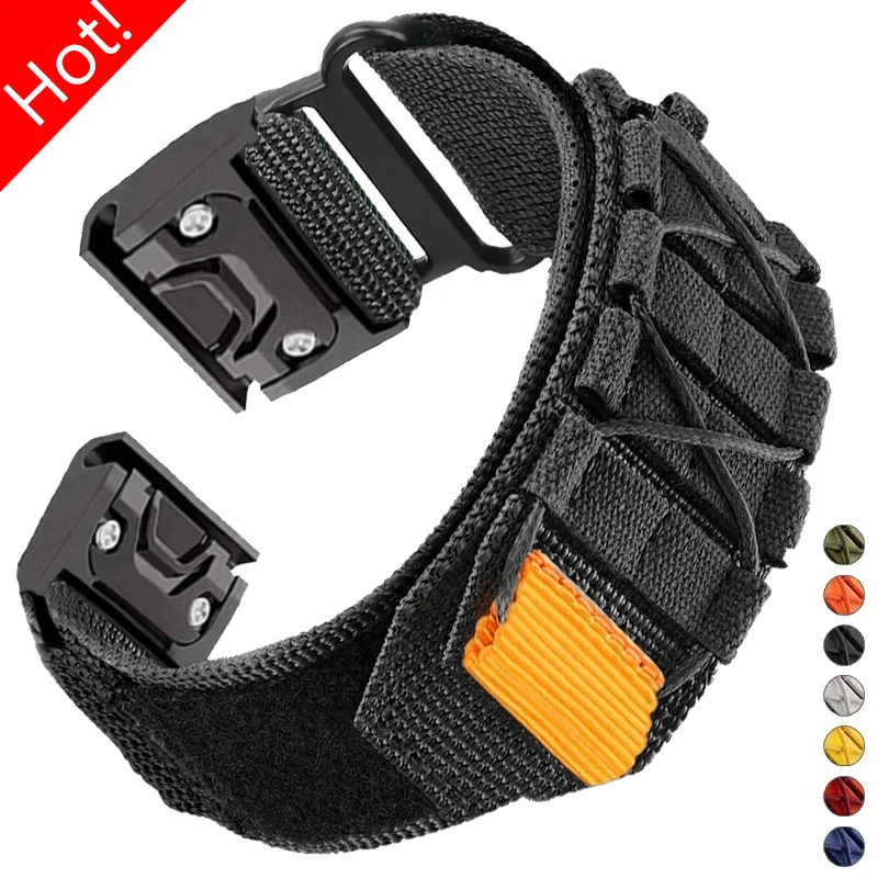 Quick Fit Nylon Strap for Garmin Watch Fenix7 7X 6X Pro/Epix Pro Gen 2 51mm 47mm/Fenix6 5Plus 5XPlus 22mm 26mm Braided Watchband
Quick Fit Nylon Strap for Garmin Watch Fenix7 7X 6X Pro/Epix Pro Gen 2 51mm 47mm/Fenix6 5Plus 5XPlus 22mm 26mm Braided Watchband