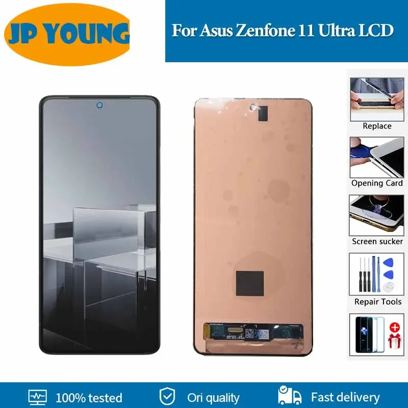 AMOLED 6.78" For Asus Zenfone 11 Ultra LCD Display Touch Screen For ASUS Zenfone 11Ultra AI2401, ASUS_AI2401_H LCD Replacement
AMOLED 6.78" For Asus Zenfone 11 Ultra LCD Display Touch Screen For ASUS Zenfone 11Ultra AI2401, ASUS_AI2401_H LCD Replacement