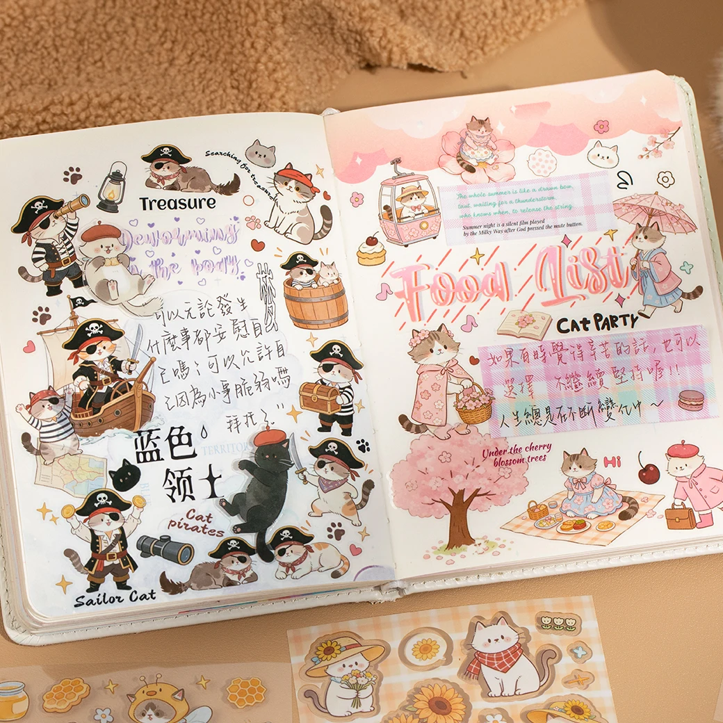 JIAMEI 20sheets Cat and Cat Wanxiang Collection Kawaii Cartoon Cat Die Cutting Sticker Book DIY Diary Scrapbook Cute Stickers
JIAMEI 20sheets Cat and Cat Wanxiang Collection Kawaii Cartoon Cat Die Cutting Sticker Book DIY Diary Scrapbook Cute Stickers